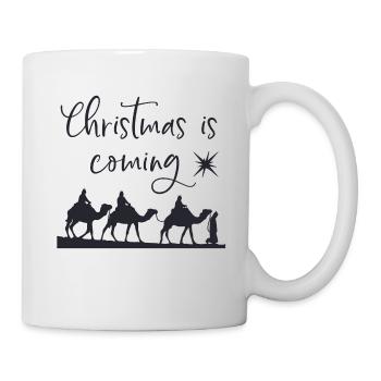 christmas is coming - Mug - white - Right