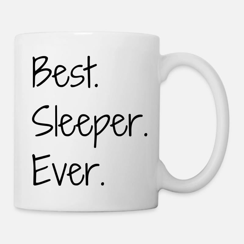 Schlaf / Schläfer / Müdigkeit / Rest - Tasse - Weiß