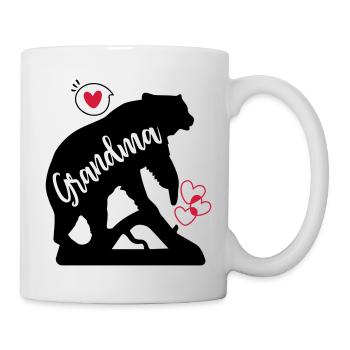 Grandma Bear - Tasse - Weiß - Rechts