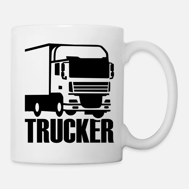Trucker - Tasse - Weiß