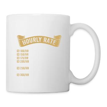 Mechanic Hourly Rate - Mug - white - Right
