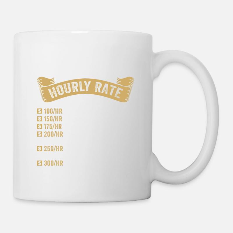 Mechanic Hourly Rate - Mug - white