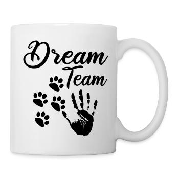 Hundebesitzer Gassi Hunde Frauchen Herrchen Gassi - Tasse - Weiß - Rechts