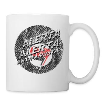 Antifa Billard Alerta Alerta - Mug blanc - blanc - Droite