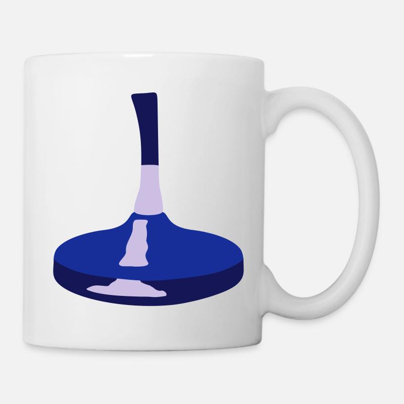 Eisstock - Tasse - Weiß