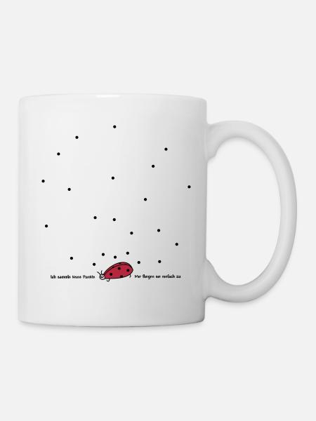 Punkte sammeln - Tasse - Weiß