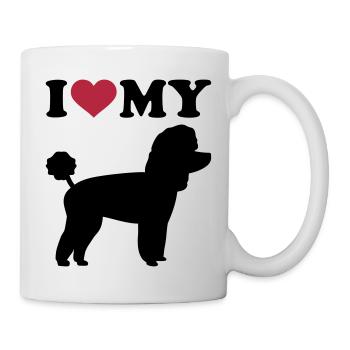 Toy Poodle - Mug - white - Right
