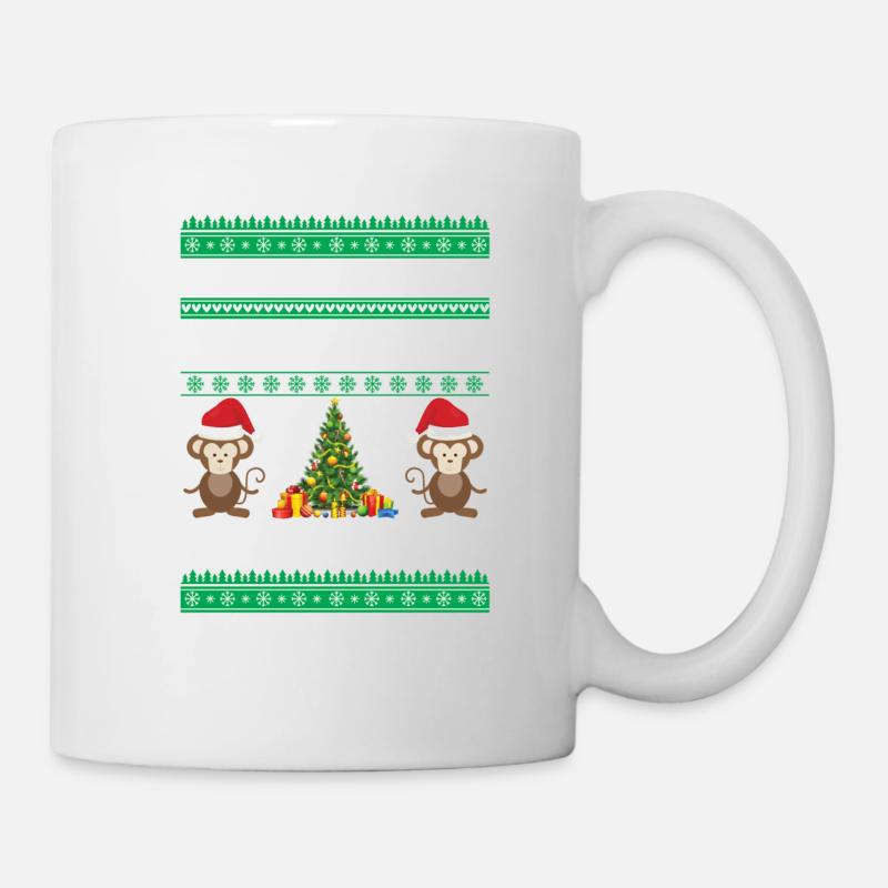 Ugly Christmas - Tasse - Weiß