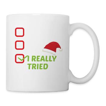 Ugly Christmas - Tasse - Weiß - Rechts
