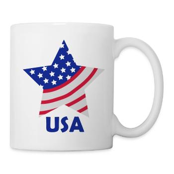usa_stern_1 - Mug blanc - blanc - Droite