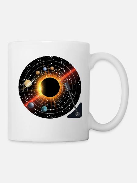 Record de planètes - Mug blanc - blanc