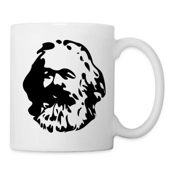 Karl Marx - Tasse - Weiß - Rechts