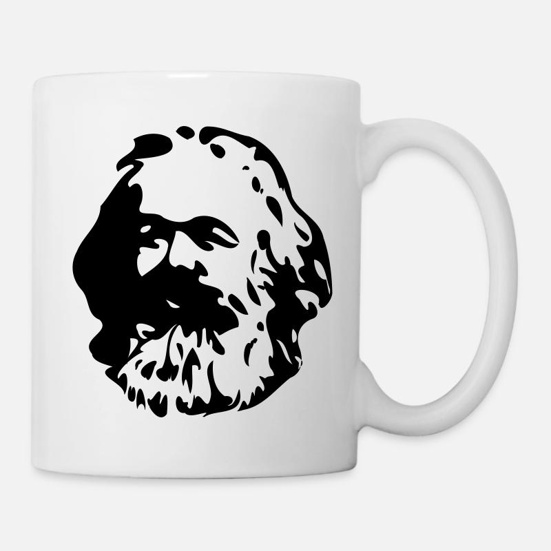 Karl Marx - Tasse - Weiß