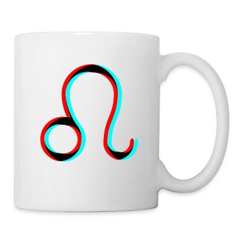 Sternzeichen Löwe Leo - Tasse - Weiß - Rechts
