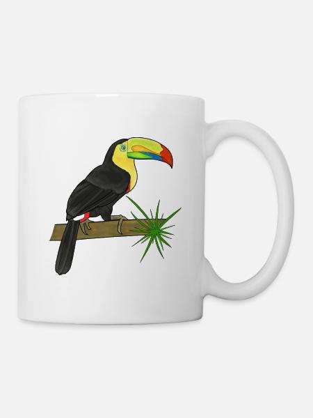 Tukan - Tasse - Weiß