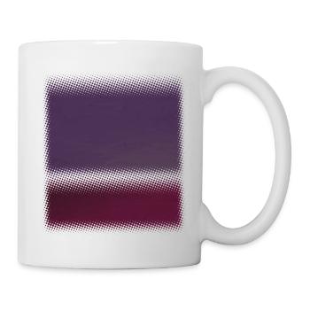 Abstract art #1, My own Rothko-inspired design - Mug - white - Right