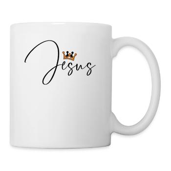 Jesus - Christlich - Jesus mein König - Tasse - Weiß - Rechts
