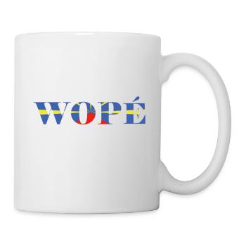 île de la Réunion wopé t-shirt mugs idée cadeau - Mug blanc - blanc - Droite