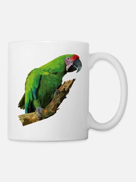 Mehrdeutige Ara - Tasse - Weiß