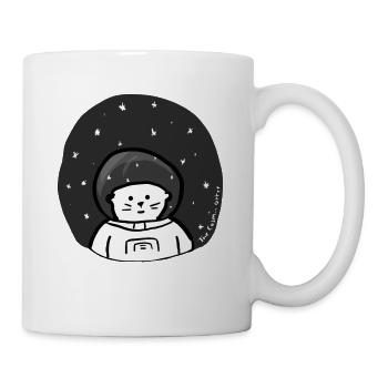 The cosmic otter - Mug - white - Right