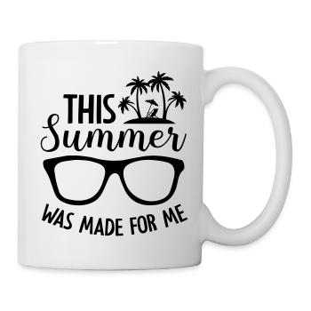 This Summer Was Made For Me - Tasse - Weiß - Rechts