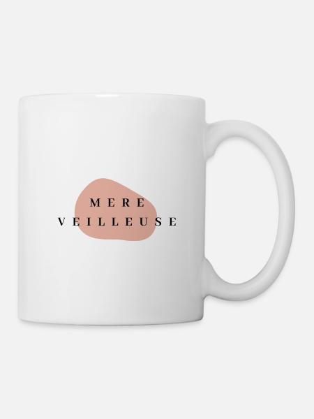 Merveilleuse mère veilleuse - Mug blanc - blanc