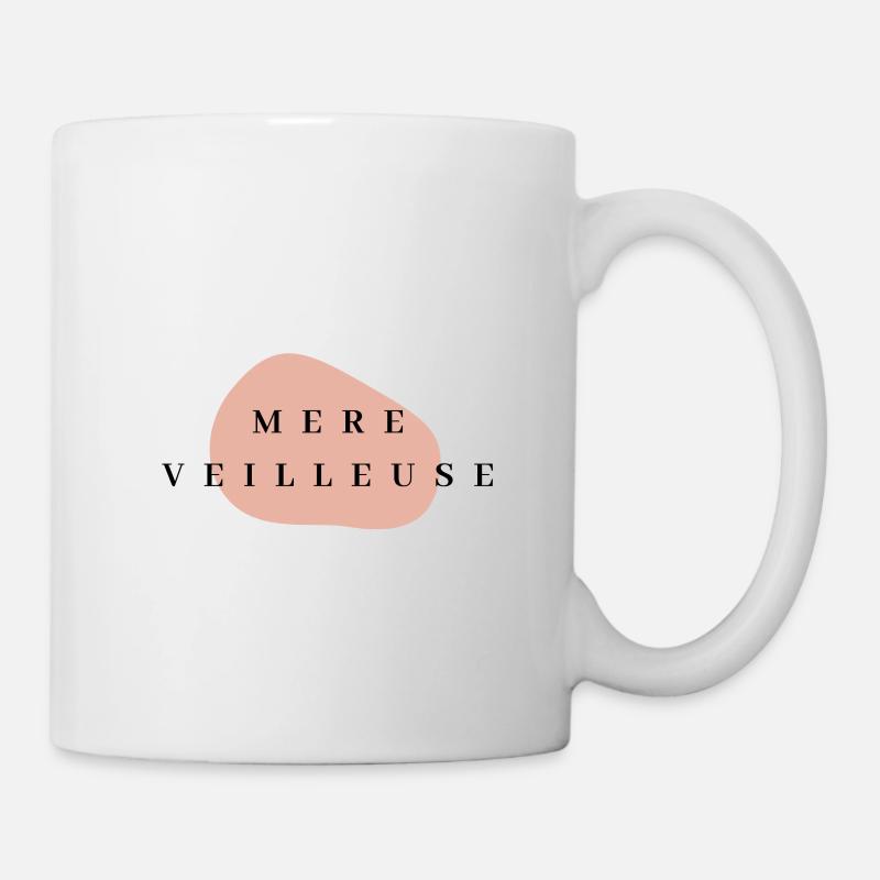 Merveilleuse mère veilleuse - Mug blanc - blanc