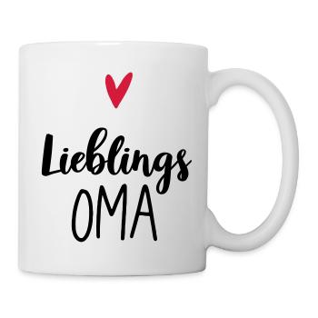 Favorite grandma - Mug - white - Right