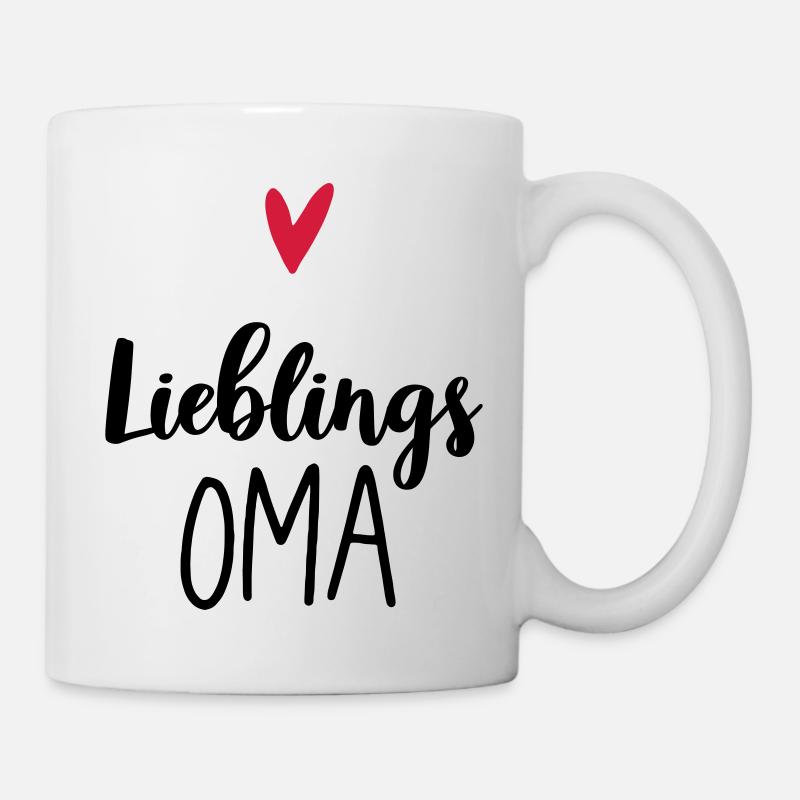 Lieblings Oma - Tasse - Weiß