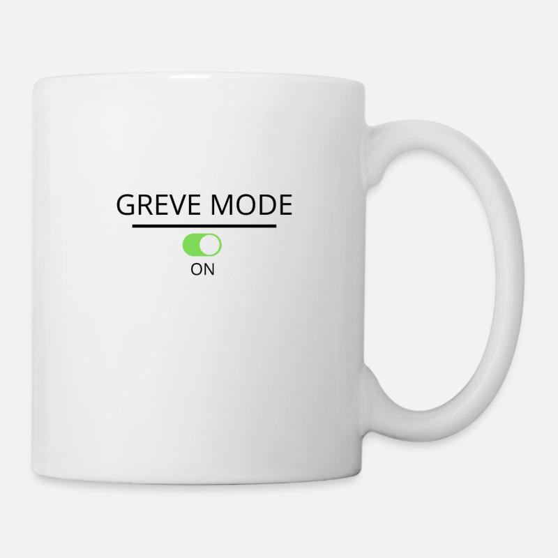 Greve mode on - Mug blanc - blanc