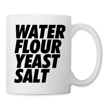 Pizza - Mug blanc - blanc - Droite