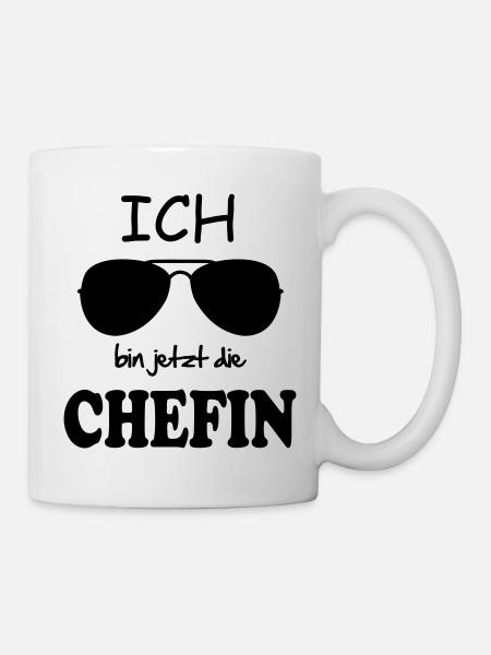 Child baby birthday gift sayings boss - Mug - white