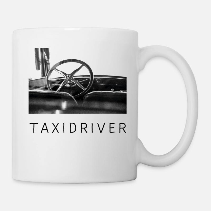 Taxidriver - Tasse - Weiß