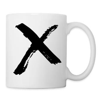 Cross symbol - Mug - white - Right