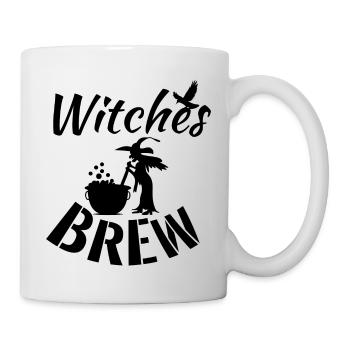 halloween witches brew - Mug - white - Right