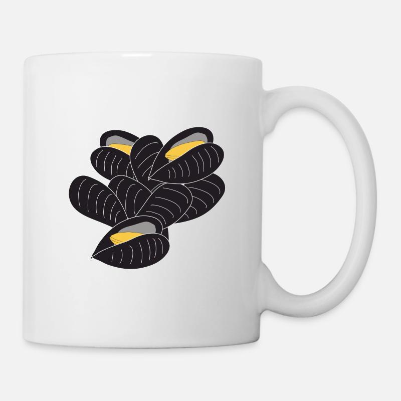 masque moule pour poissonnier - Mug blanc - blanc