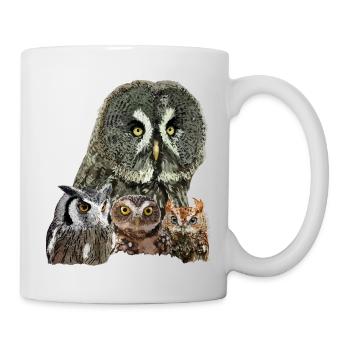 Owls - Mug - white - Right