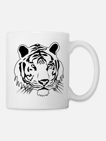 Tigre - Mug blanc - blanc