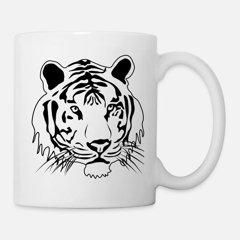 Tiger - Mug - white