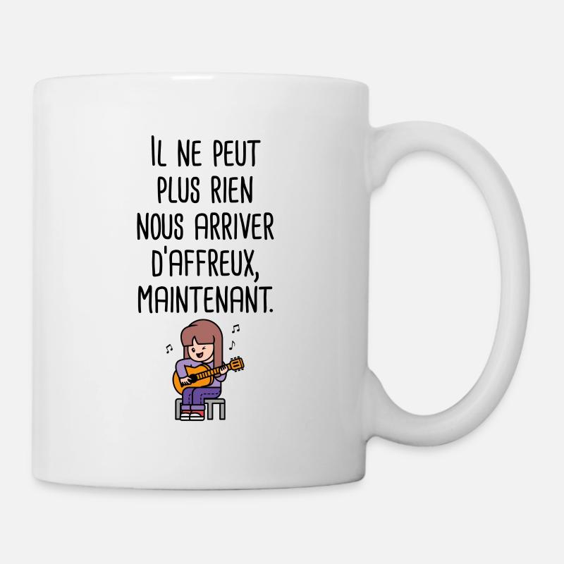 la cité de la peur chanson paroles - Mug blanc - blanc