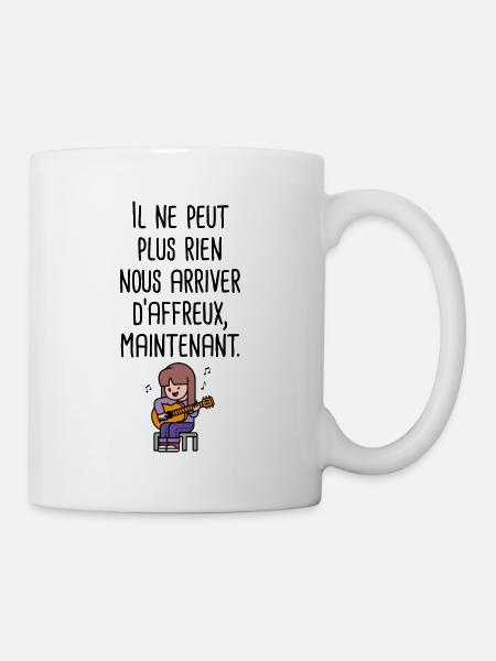 la cité de la peur drôle - Mug blanc - blanc