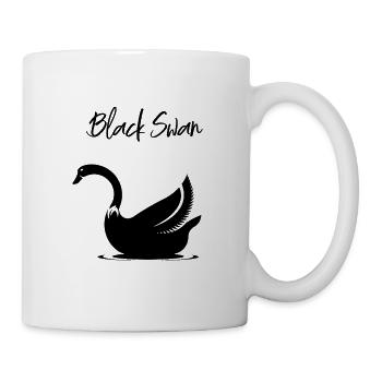 black swan - Mug - white - Right