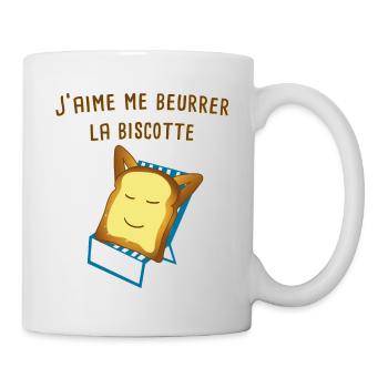 OSS 117 - Mug blanc - blanc - Droite