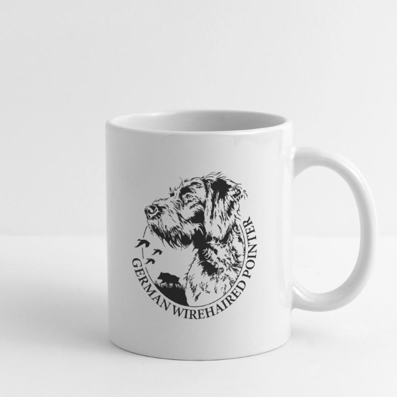 GERMAN WIREHAIRED POINTER Wilsigns Jagdhunde Hund Tasse