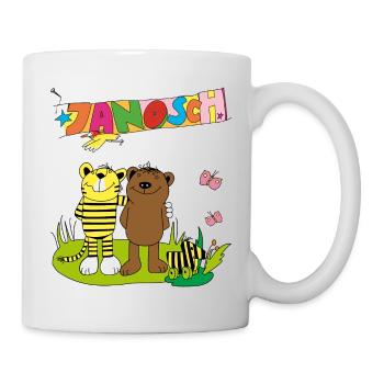Janosch Tiger And Bear Friendship - Mug - white - Right