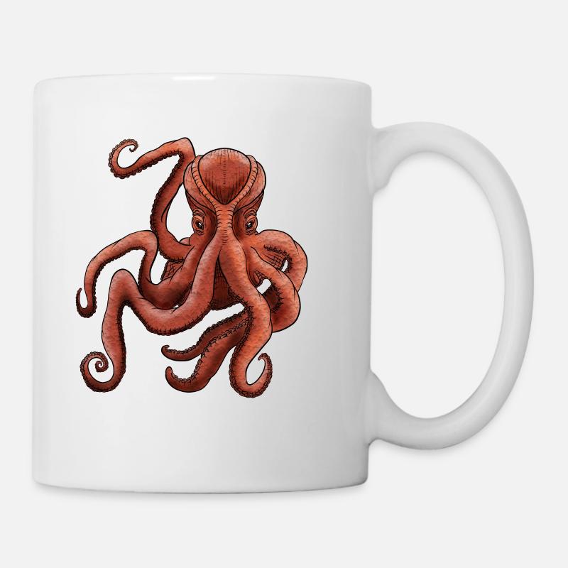 Octopus - Mug - white