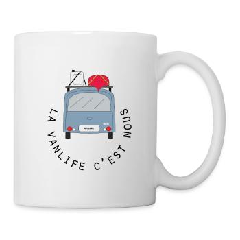 La van life c'est nous - Mug blanc - blanc - Droite