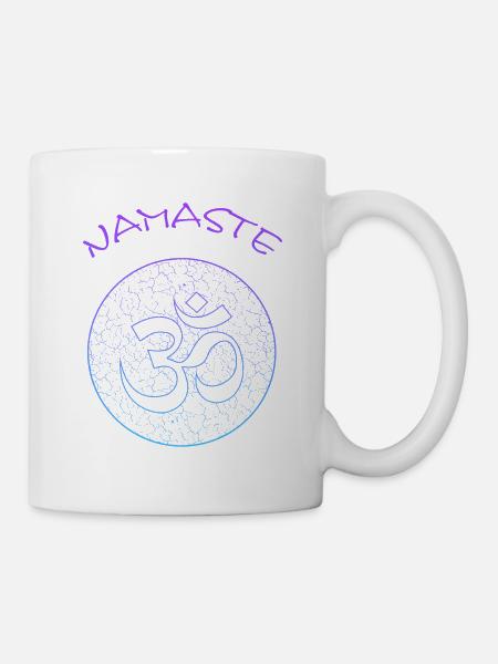 Namaste namaste - Mug - white
