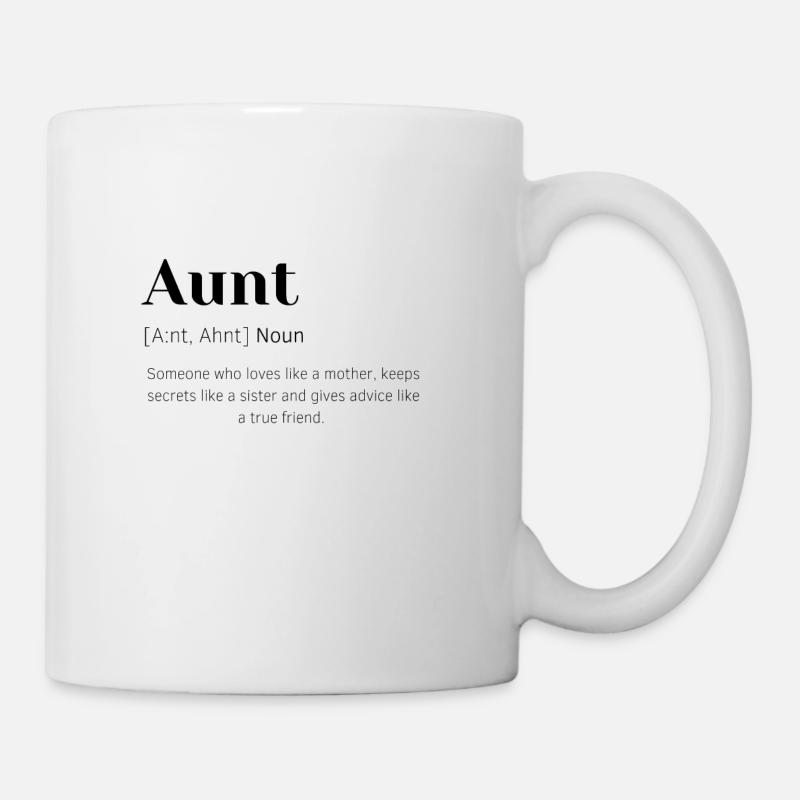 Tante - Kopp - hvit
