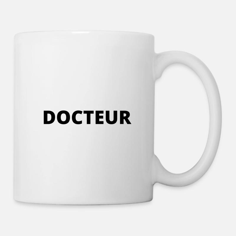 je ne suis pas parfait mais je suis docteur.. - Mug blanc - blanc